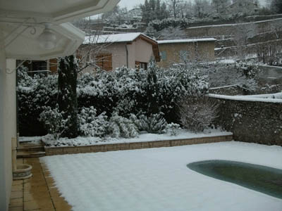 Sous la neige