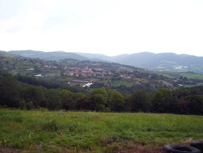 RONTALON, dans les monts du Lyonnais.