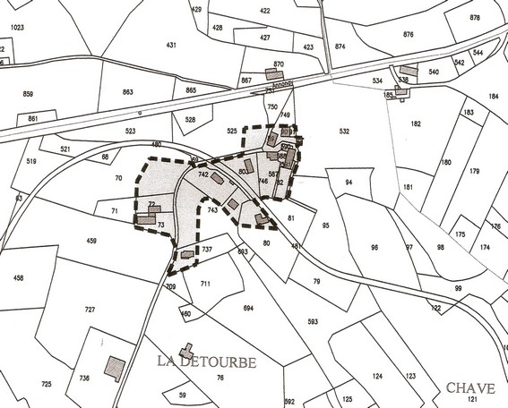 Zone constructible : Lieu dit 